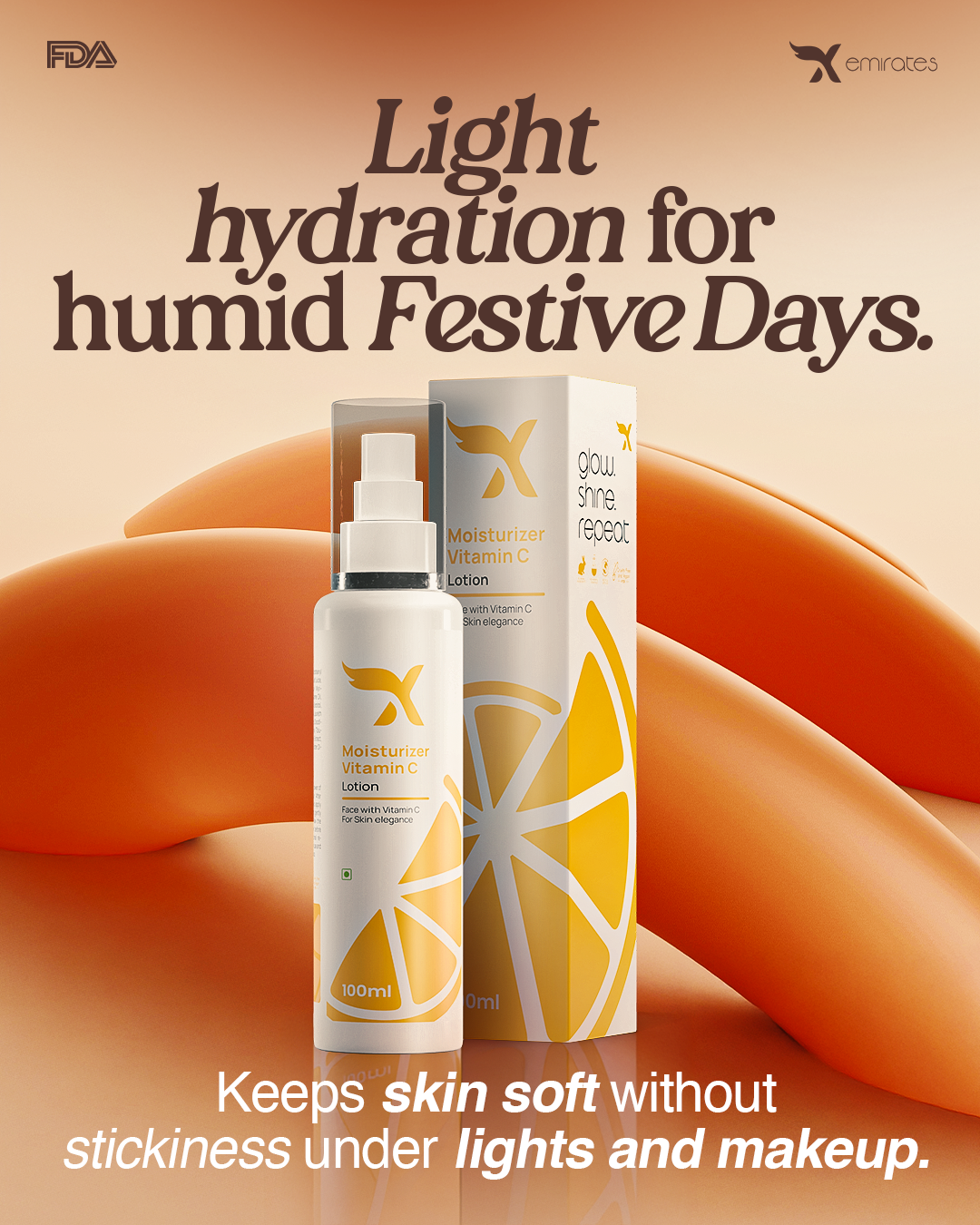 Xemirates Moisturizer Vitamin C Lotion