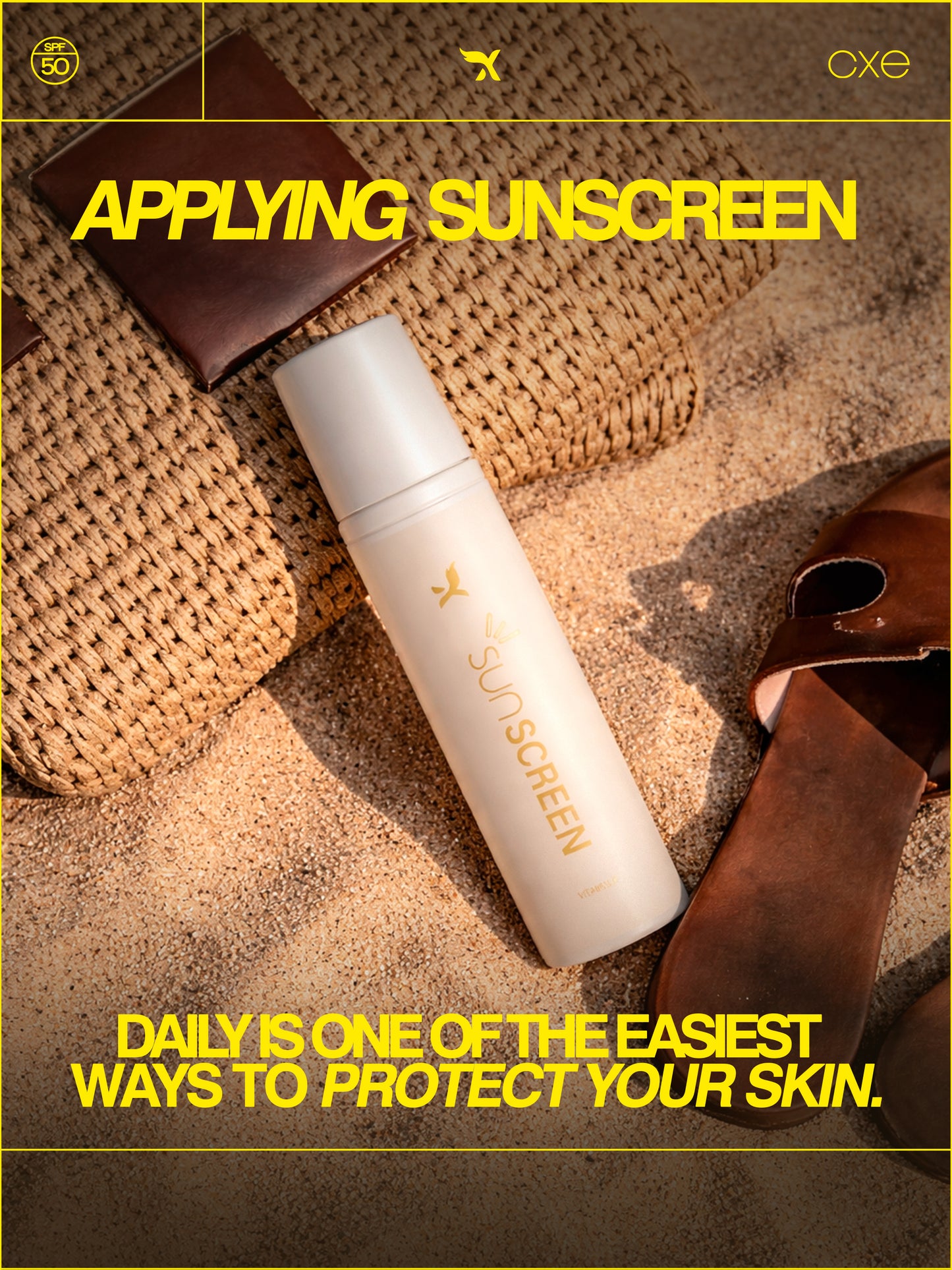 CXE Vitamin C Sunscreen SPF50 | PA +++