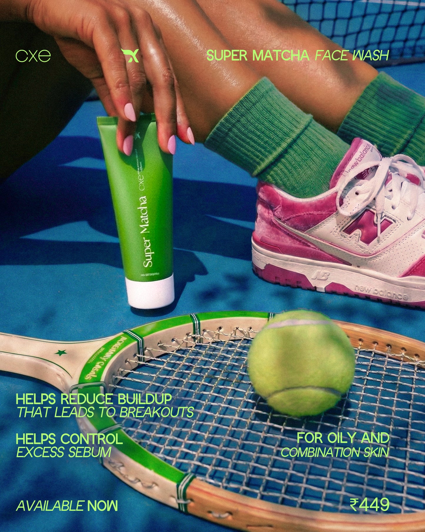 CXE Super Matcha FaceWash
