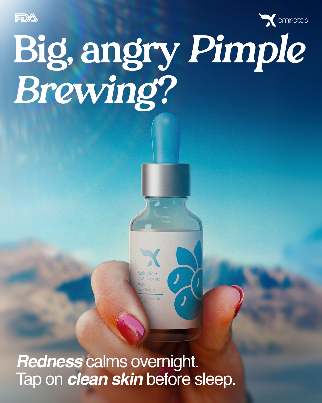 CXE Salicylic + Hyaluronic Acid Face Serum