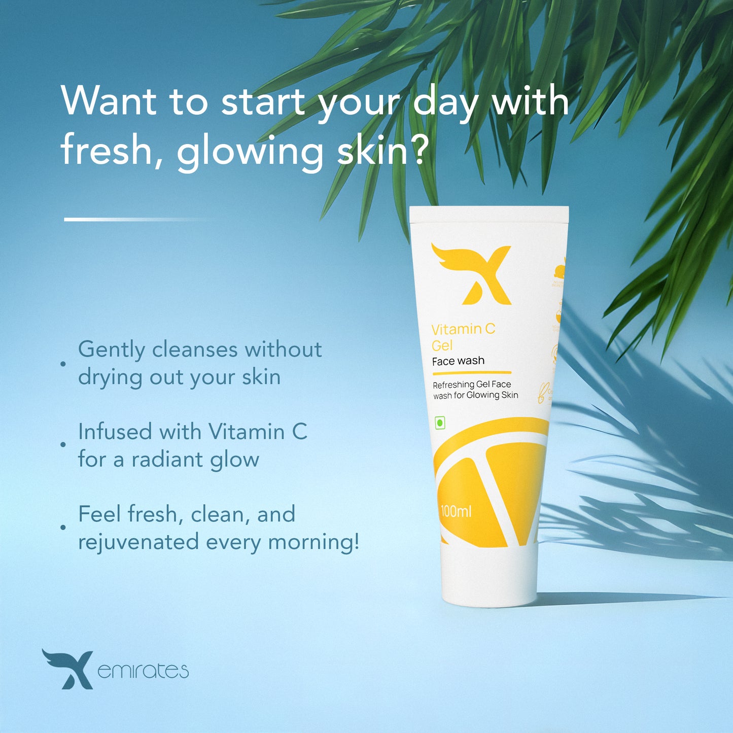 CXE Vitamin C Gel FaceWash
