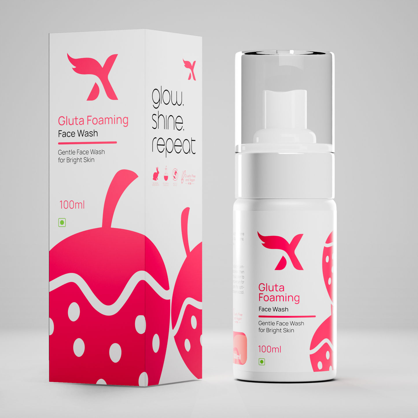 CXE Gluta Foaming FaceWash