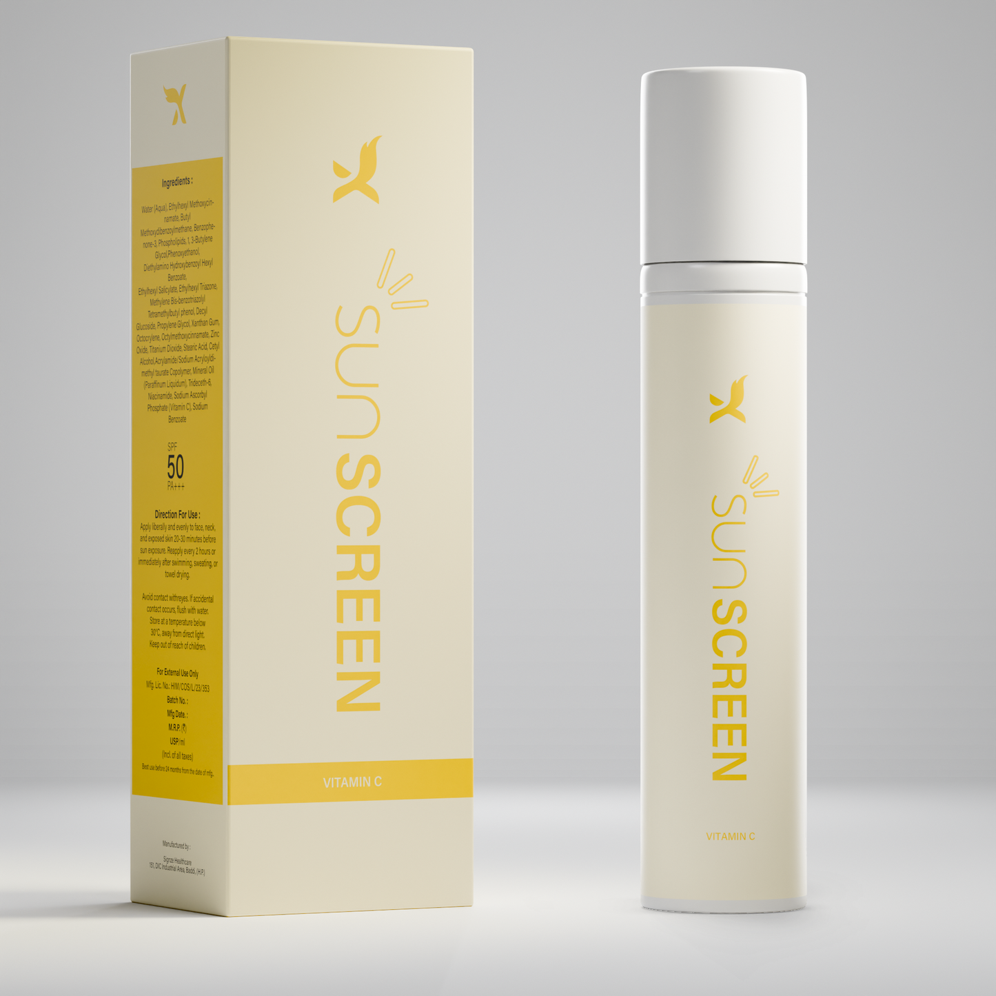 CXE Vitamin C Sunscreen SPF50 | PA +++