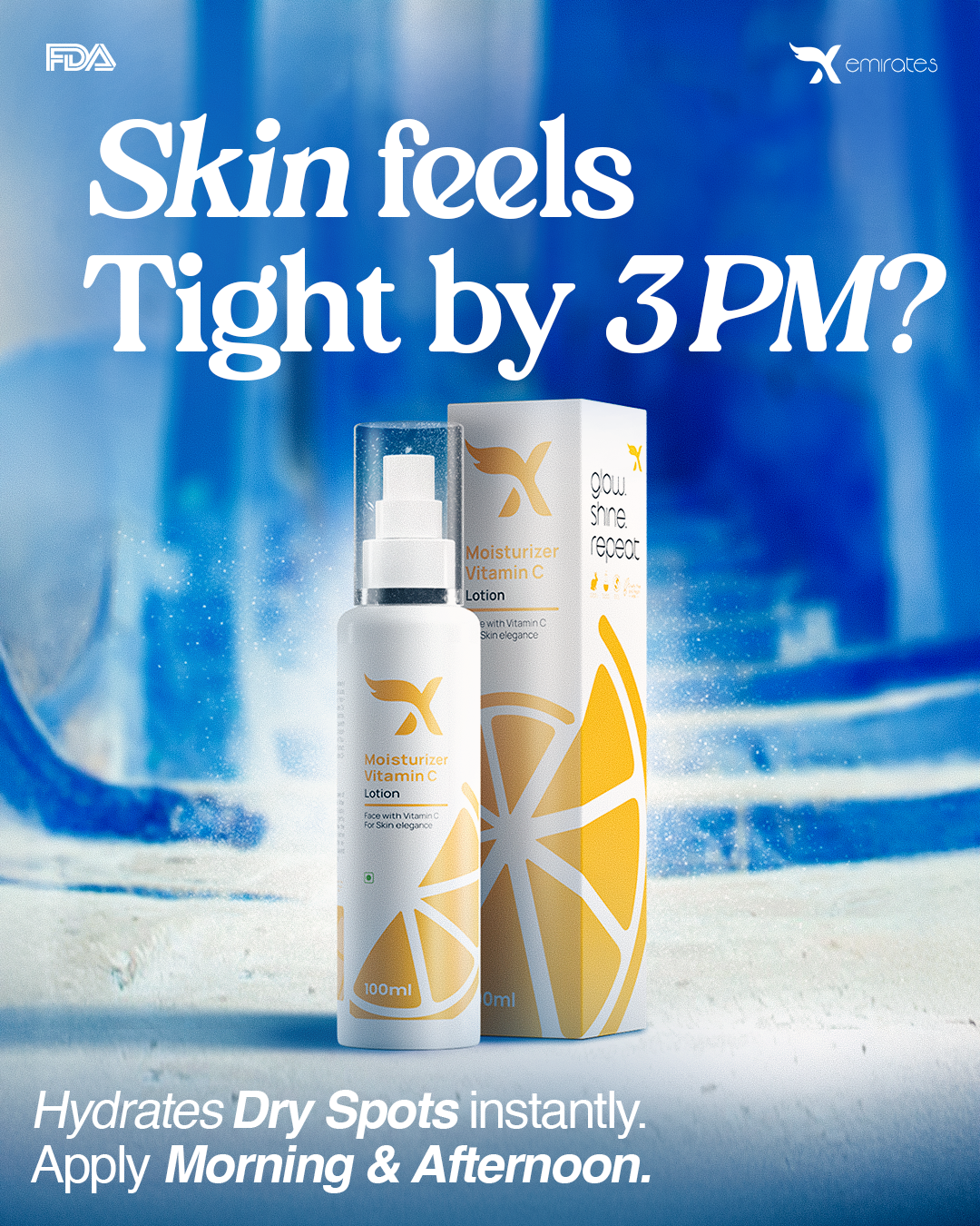 Xemirates Moisturizer Vitamin C Lotion