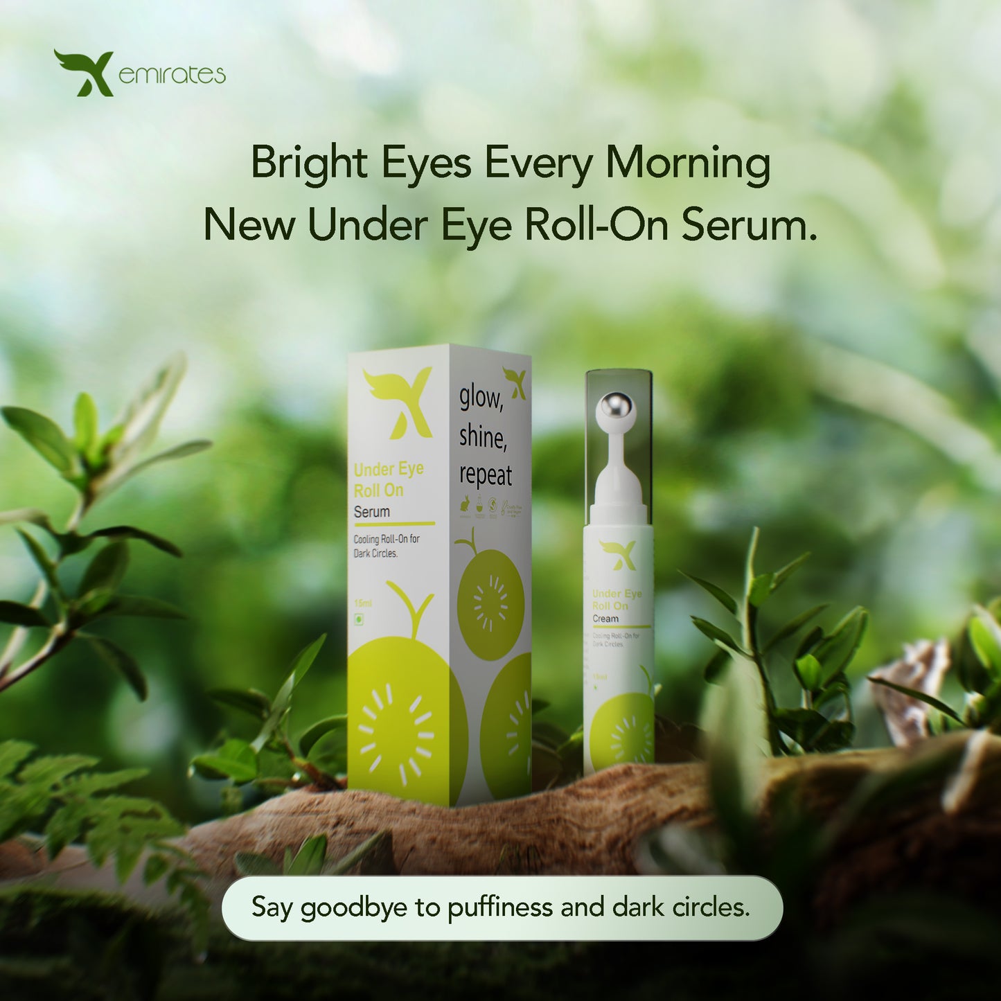 Xemirates Under Eye Roll-On Serum